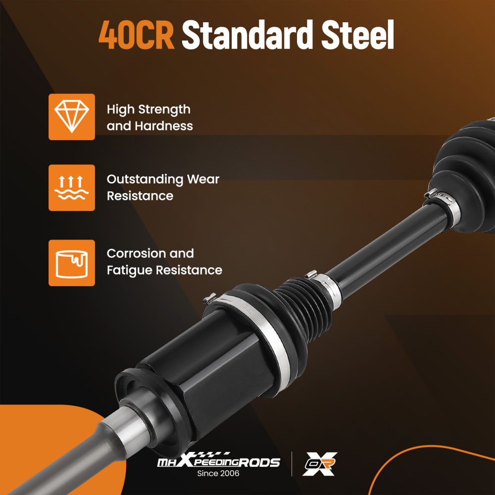 Albero di trasmissione cardanico compatibile per BMW 5 (F10) 10-16 Xdrive Anteriore Dx 863mm