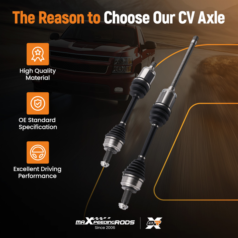 Pair CV Axle Shaft Assembly compatible for BMW X3 E83 2004-2010 2.5L 3.0L Front Left&Right
