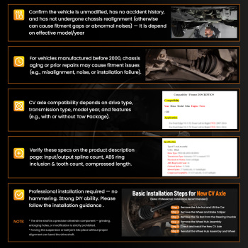 REAR DRIVESHAFT OFF/SIDE-NEAR/SIDE compatible for BMW 3 SERIES 2.2i-316-318-320 1990gt;2006