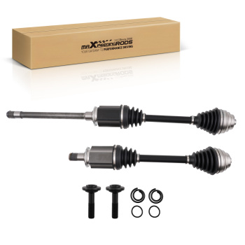 Front Driver Passenger Side CV Axle compatible for BMW 230i 328d 328i 330i 335i 340i 13-21