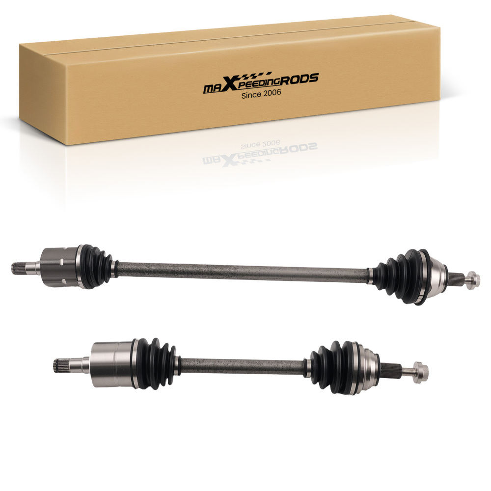 Front Pair CV Axle Joint Shaft compatible for VW Passat Beetle 1.8L Auto Trans 2014-17