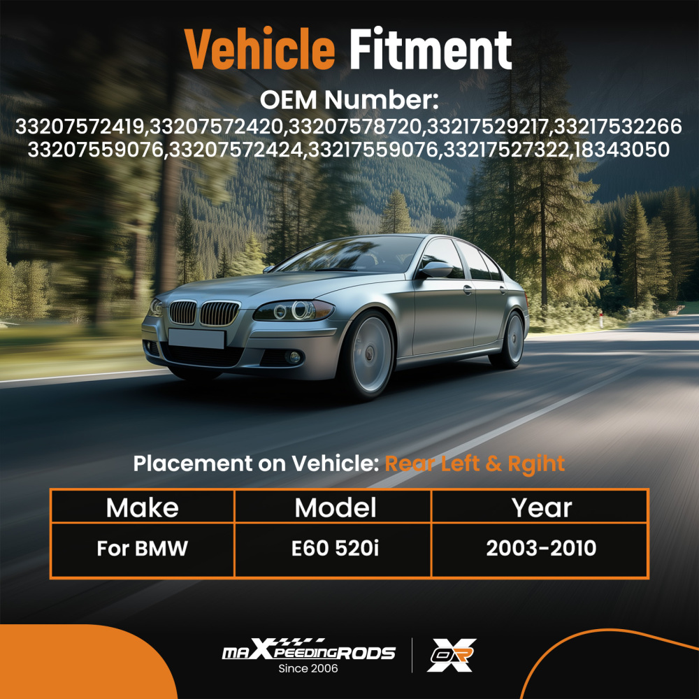 2XPROPSHAFT DRIVESHAFT L+R compatibile per BMW 5 SERIES E60 520I 2003-2010 POSTERIORE 664 mm