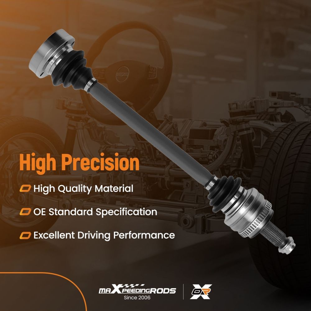 Drive Shaft Assembly compatible for BMW 1 E81 E87 120d 3 E90 E91 320d Rear Left 607mm