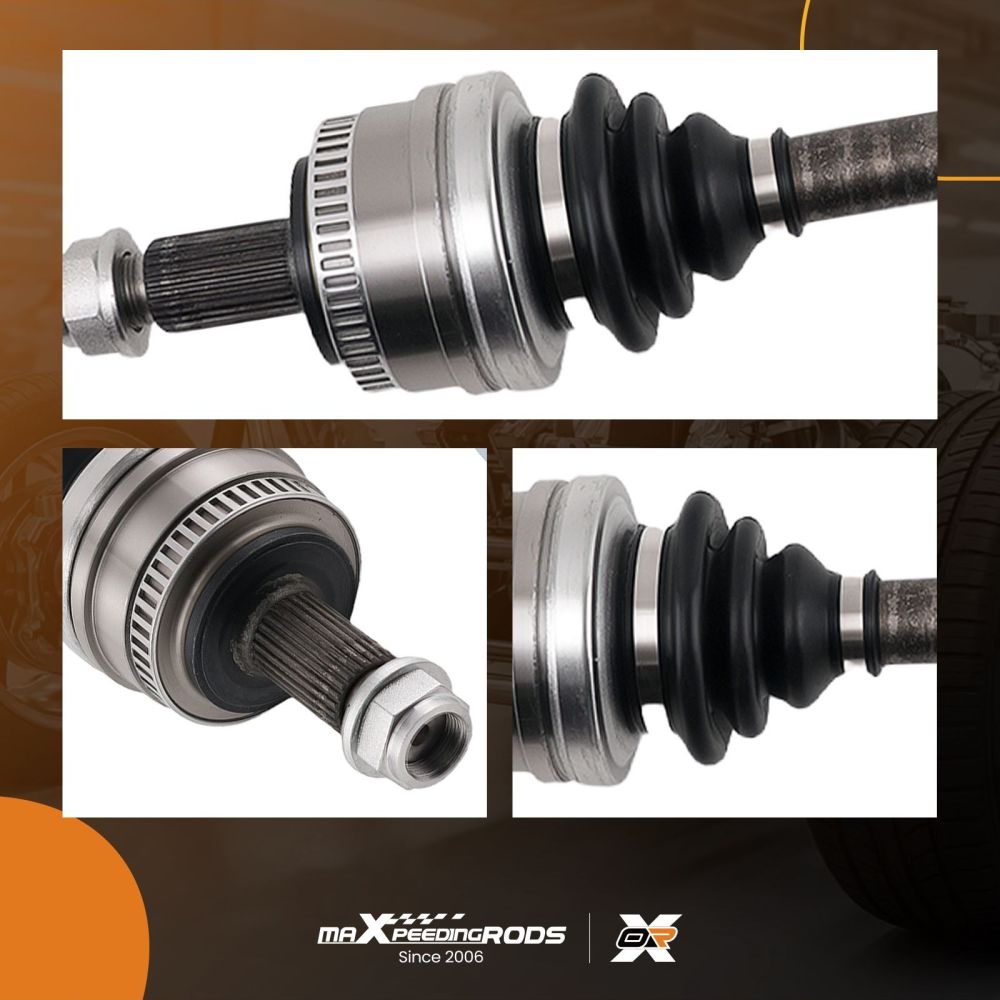 REAR DRIVE SHAFT CV JOINTS OFF/SIDE compatible for BMW 1 SERIES E81-E82-E87-E88- 2004gt;2013