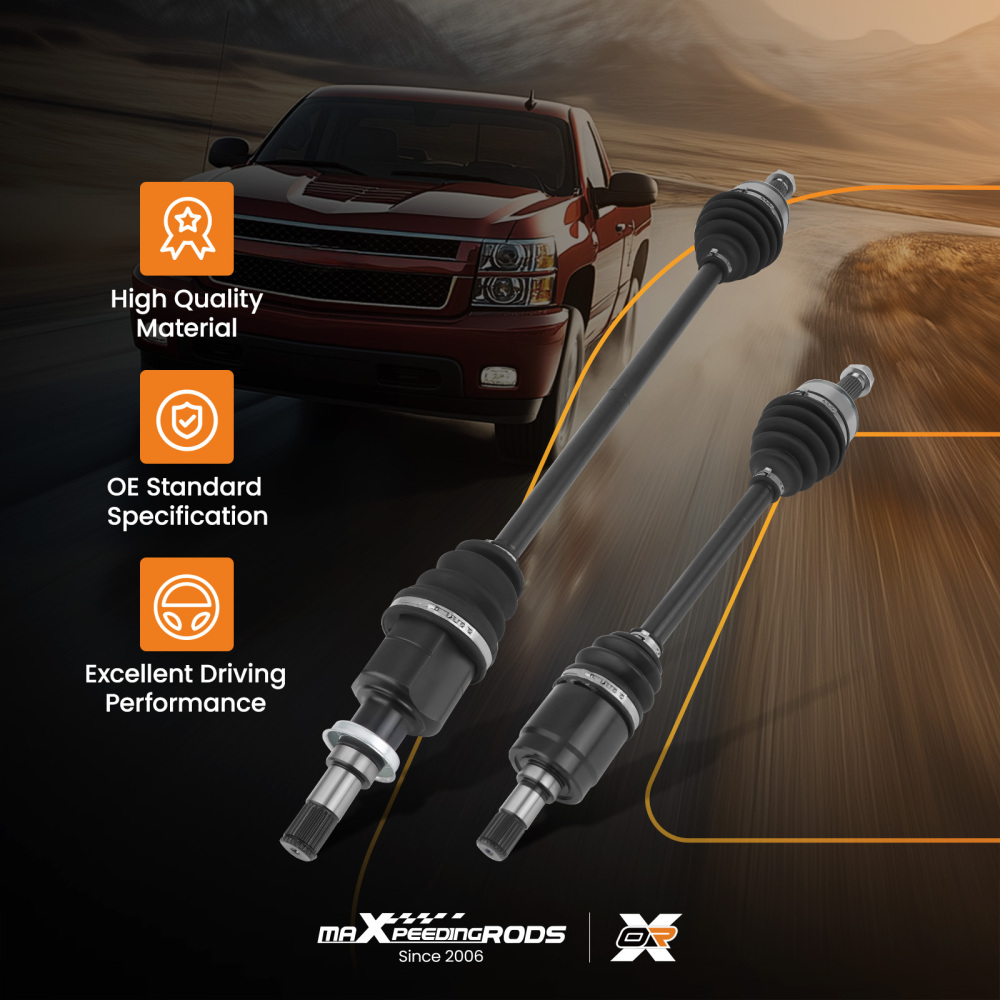 2X Front L+R CV Axle Shaft Assembly compatible for Honda Civic Auto CVT 2.0L I42016-2021