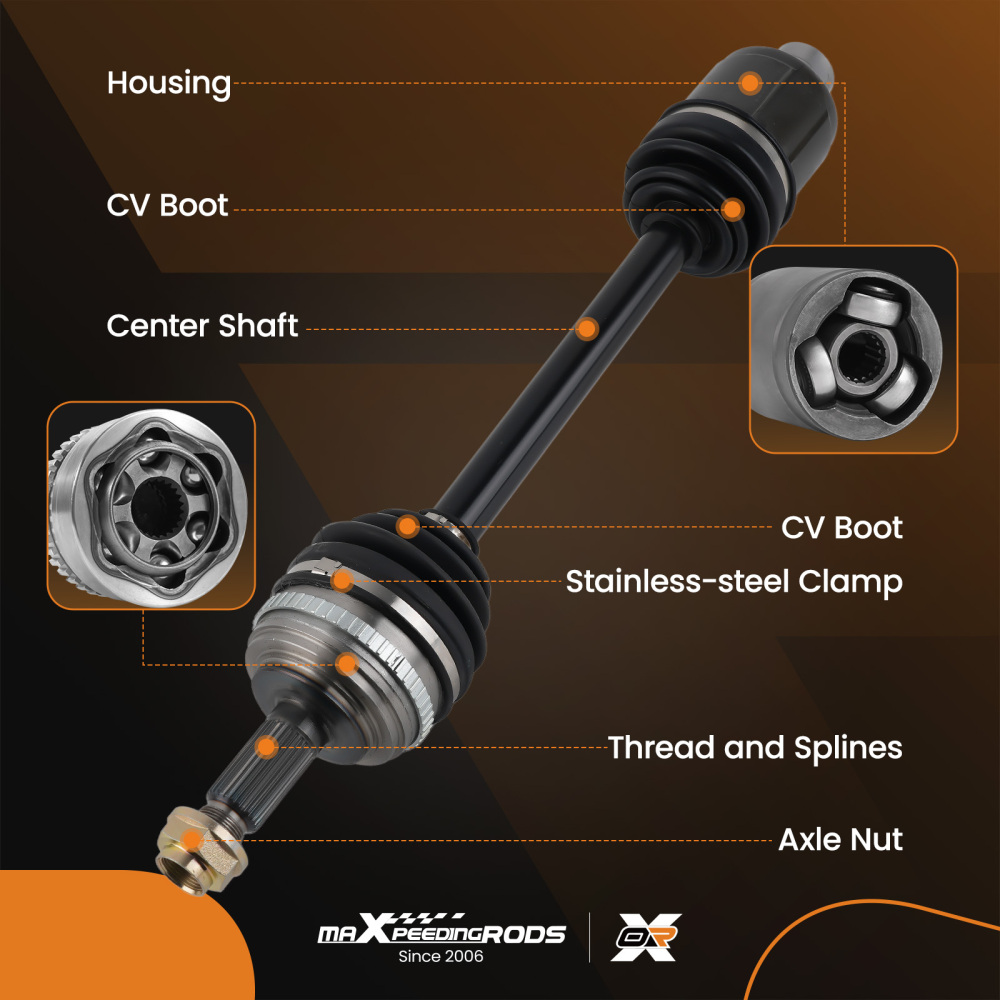 CV Axle Shaft Assembly compatible for Honda CR-V 1997-2001 compatible for Acura TL 95-98 2.5L 2.0L Front