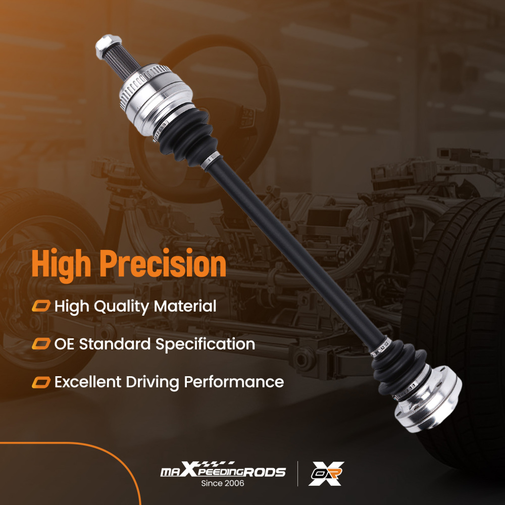 Arbre CV 30 Cannelures compatible pour BMW X3 E83 2.0L 2.5L 3.0L SUV 2004-2010 205062