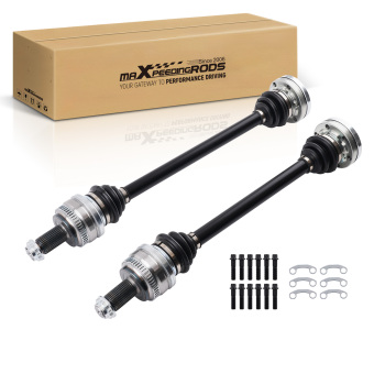 2x Conjunto Eje CV compatible para BMW X3 E83 2.0d xDrive 2008-2010 33203415955 Manual
