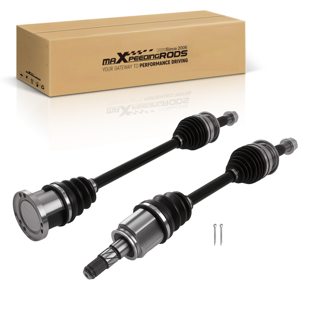 Pair Front CV Axle Assembly compatible for INFINITI Q50 2014-2016 QX50 Q60 EX37