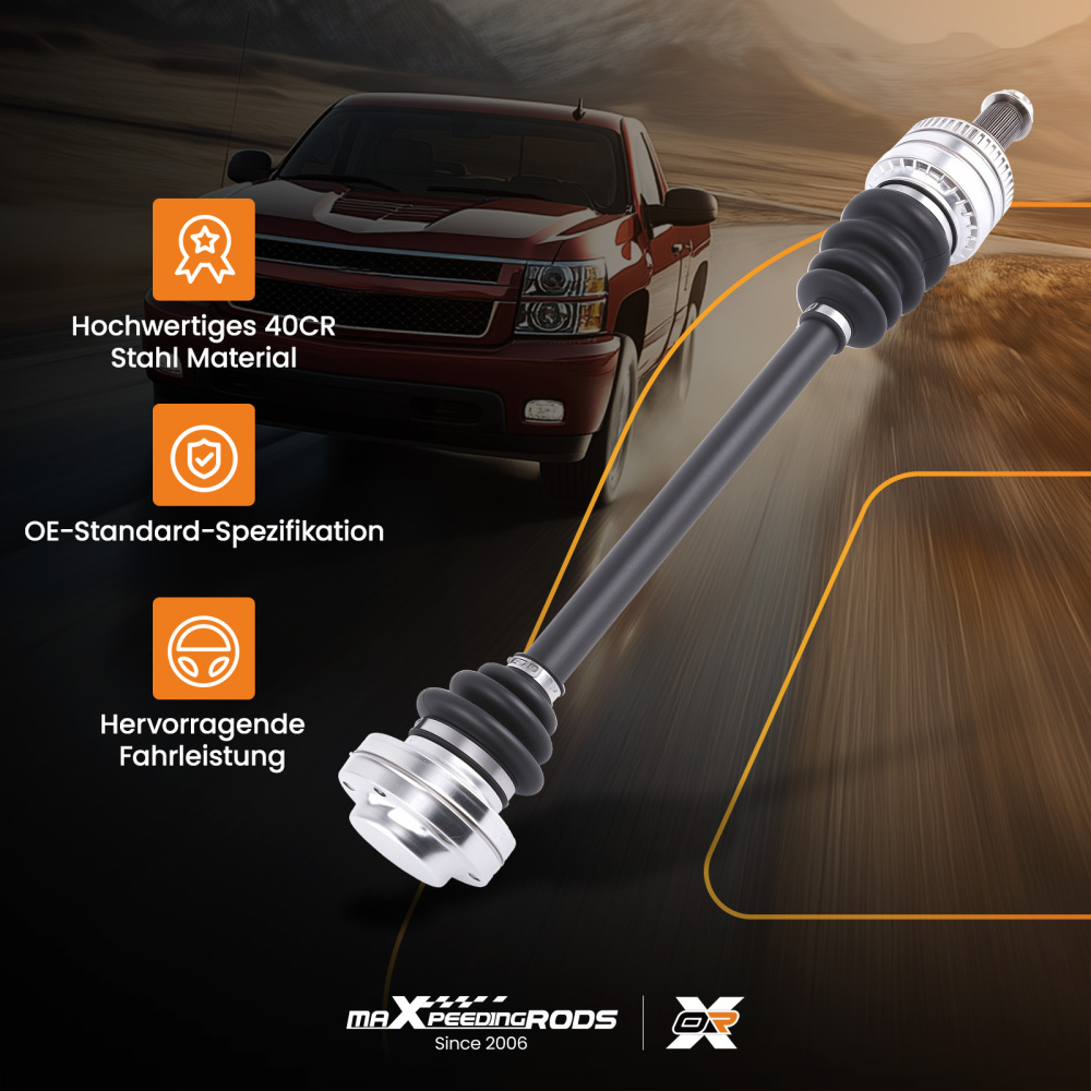 Albero CV 612mm compatibile per BMW Serie 1 E81 E87 Serie 3 E90 E91 Sinistro