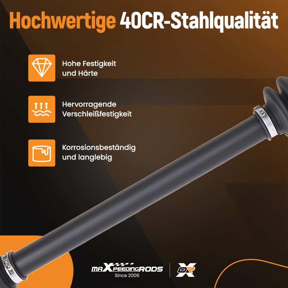 Albero CV 612mm compatibile per BMW Serie 1 E81 E87 Serie 3 E90 E91 Sinistro