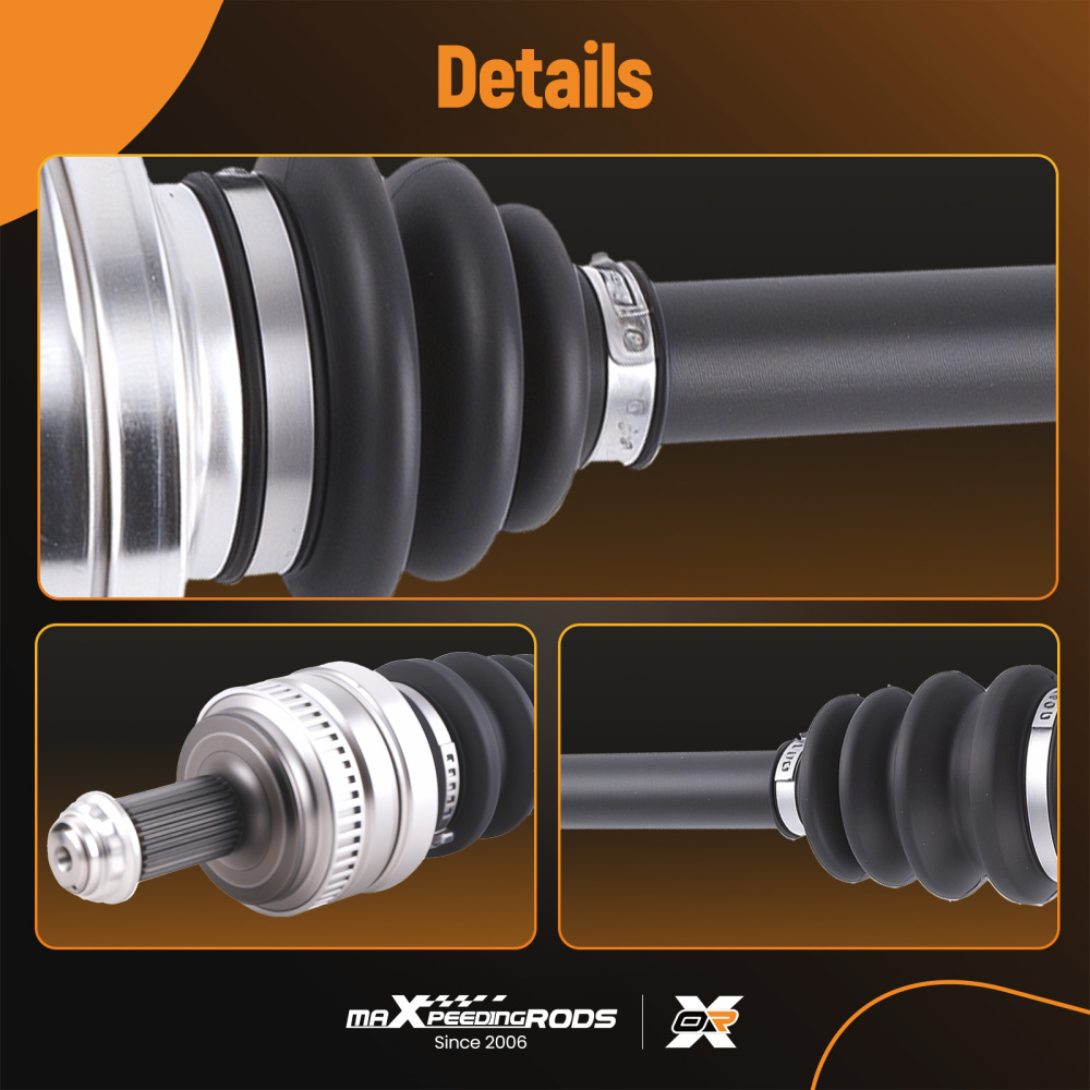 Albero CV 612mm compatibile per BMW Serie 1 E81 E87 Serie 3 E90 E91 Sinistro