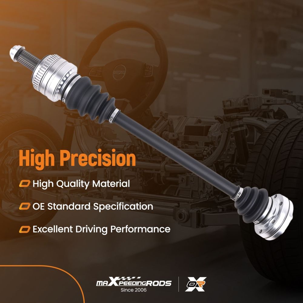 Front Left CV Axle 612mm for BMW 1 Series E81 E87 120i MT