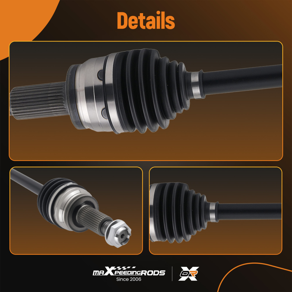 Front Left CV Axle Assembly Driveshaft New compatible for JAGUAR XJ 2013-2019 C2D42129