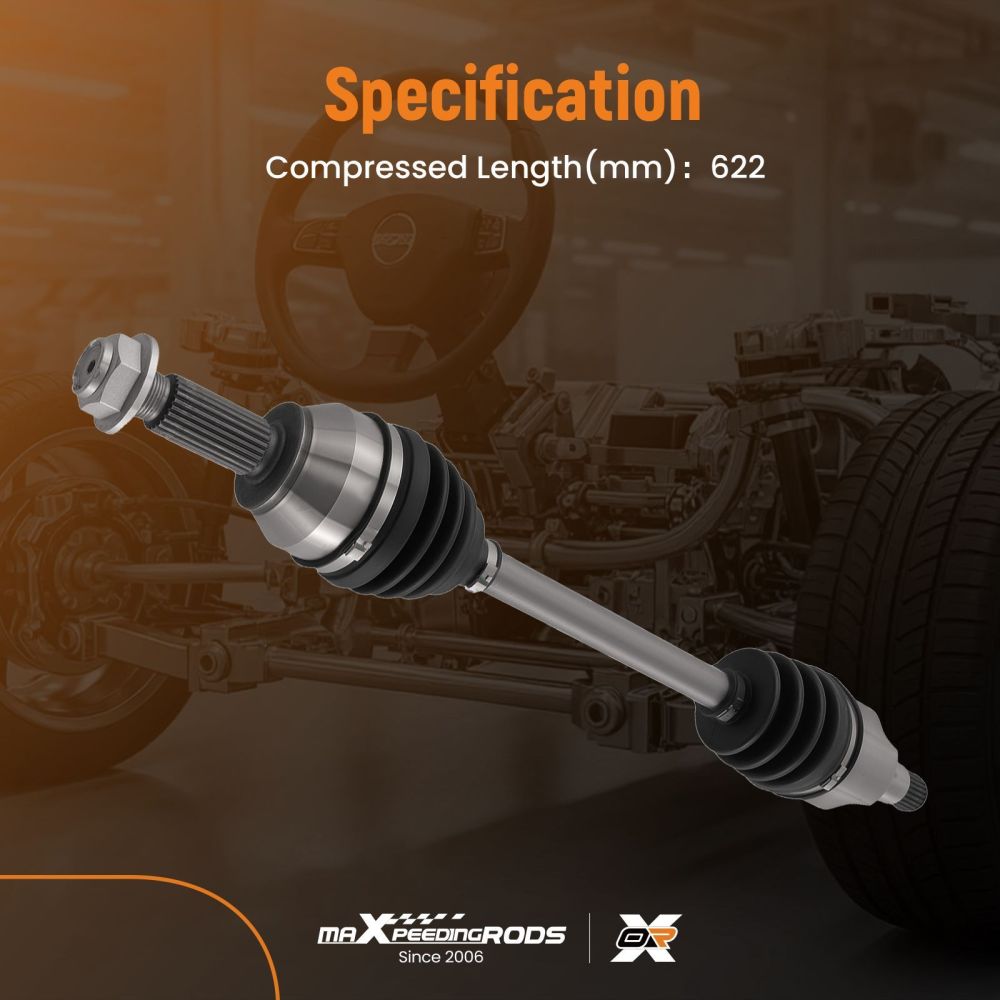 Albero Asse CV Sinistro compatibile per Ford Fiesta 1.6 TDCi 2004-2008 1328370