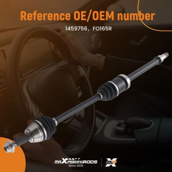 Drive Shaft Assembly Front compatible for Ford Focus I Estate 1.6 1.8 1999-2004