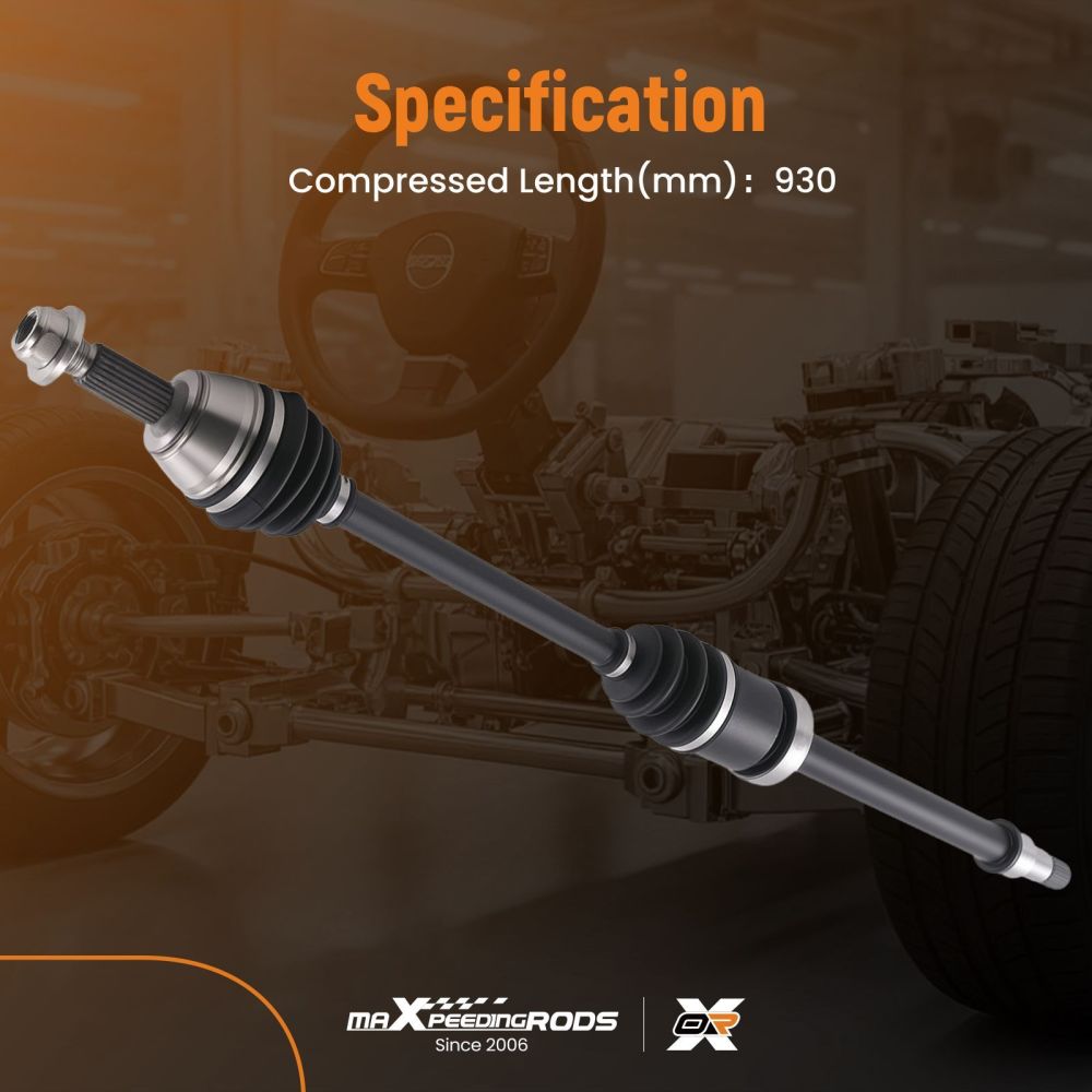 Drive Shaft Assembly Front compatible for Ford Focus I Estate 1.6 1.8 1999-2004