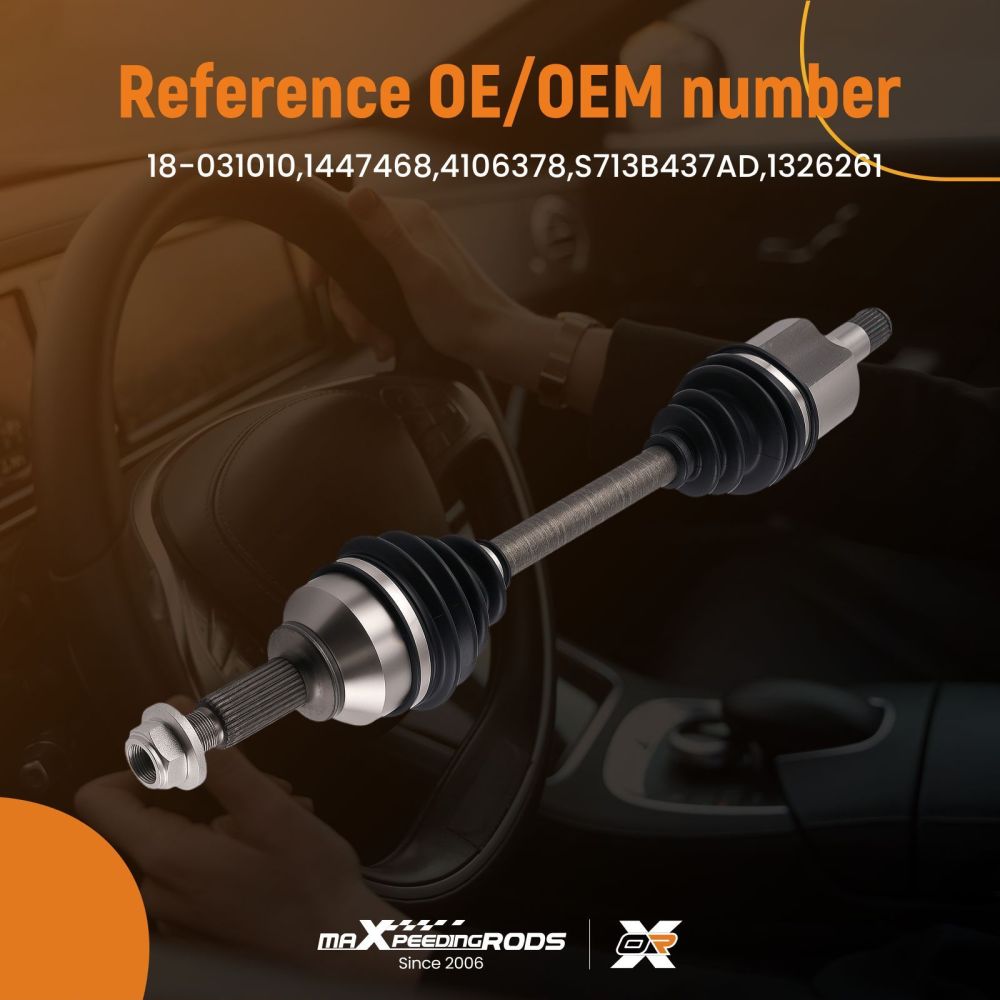 Semiasse Anteriore Sinistro compatibile per Ford Focus I DAW RS 2002-2004 S713B437AD