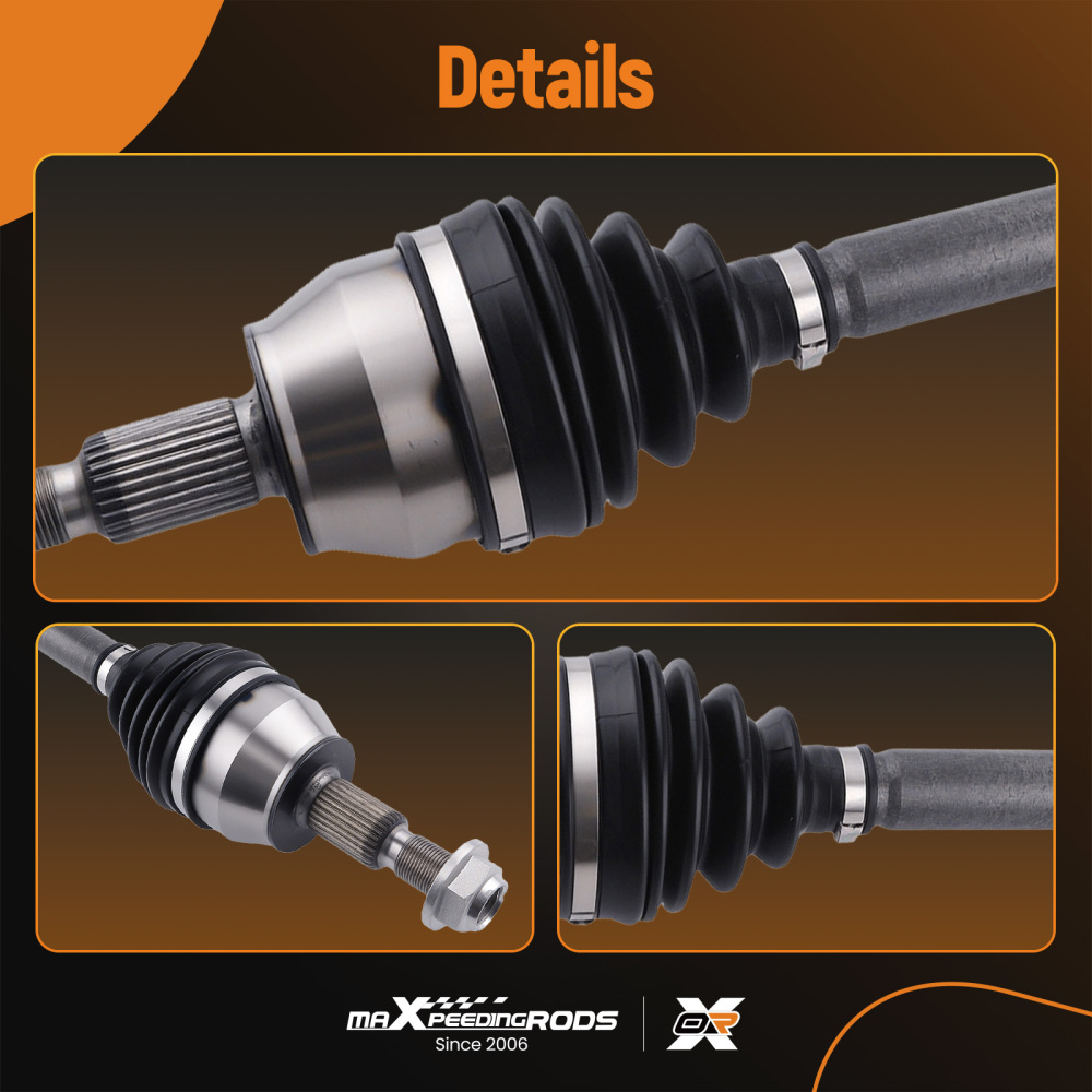 Drive Shaft Front Left compatible for Ford Focus C-Max Grand 1.6L 2010-2019 218322