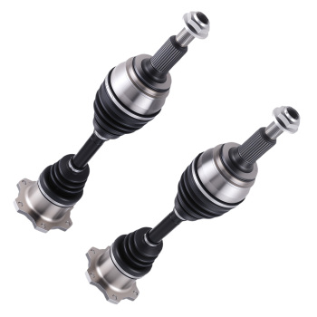 4WD Front CV Axle Shaft Assembly compatible for Chevy GMC Sierra Silverado Suburban 1500