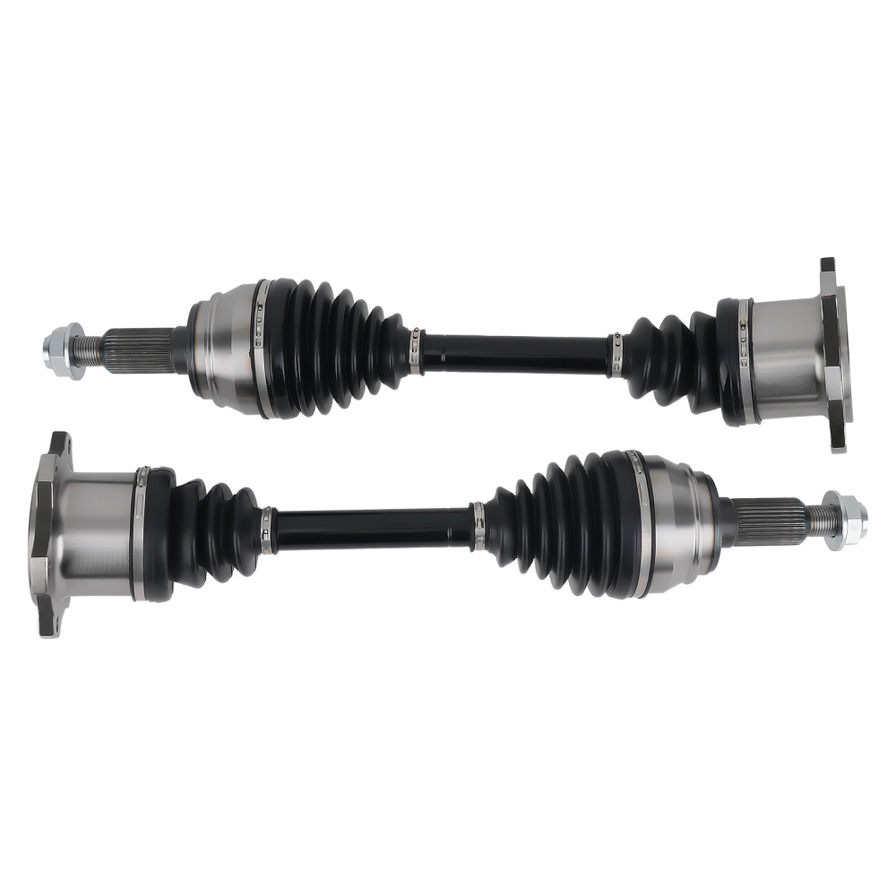 2x Front CV Axle Shaft compatible for Chevy Silverado GMC Sierra 1500 compatible for Tahoe Yukon 6-Lug