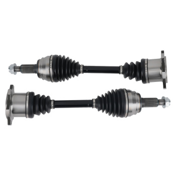 2x Front CV Axle Shaft compatible for Chevy Silverado GMC Sierra 1500 compatible for Tahoe Yukon 6-Lug