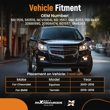 CV Axle Shaft Assembly compatible for Chevrolet Equinox GMC Terrain 10-17 2.4L Front Left