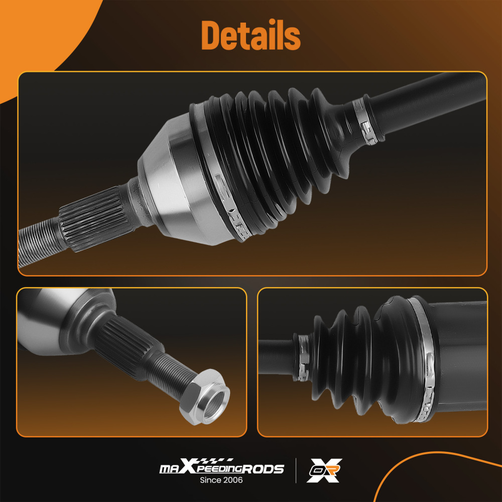 CV Axle Shaft Assembly compatible for Chevrolet Equinox GMC Terrain 10-17 2.4L Front Left