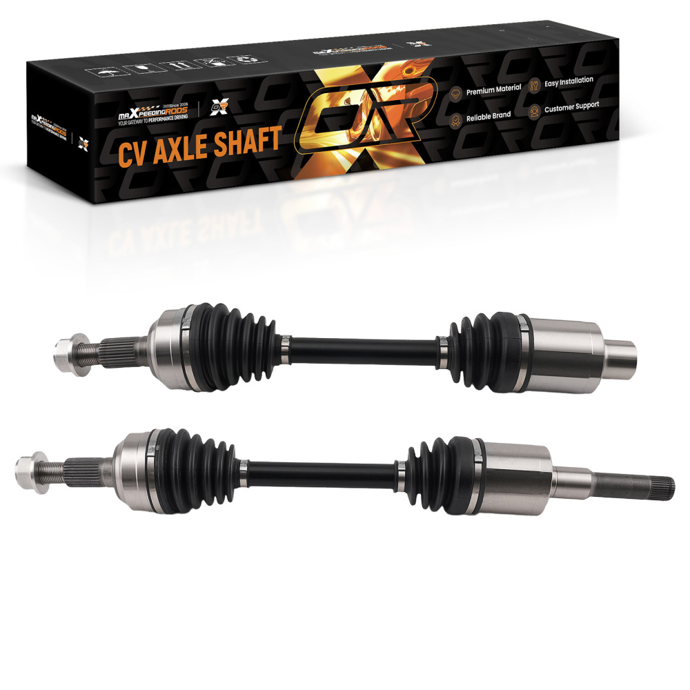 CV Axle Joint Assembly Front Left+Right compatible for Chevy Equinox GMC Terrain 2.4L 10-17