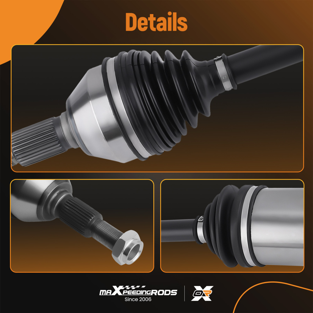 Front CV Axle Shaft Passenger compatible for Chevy Equinox 2010-2016 compatible for GMC Terrain 2010-2016