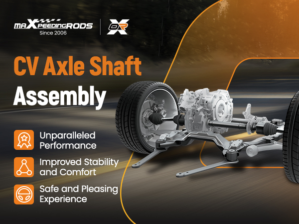 Front Right Side CV Axle Shaft compatible for Ford Flex Taurus X compatible for Lincoln MKS compatible for Mercury Sable