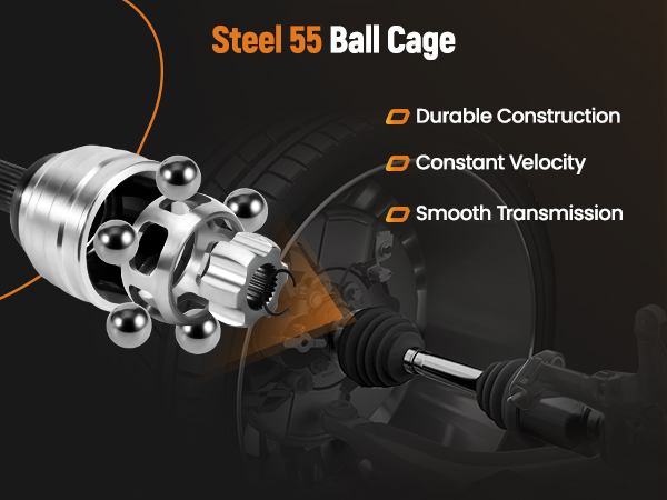 Front Right Side CV Axle Shaft compatible for Ford Flex Taurus X compatible for Lincoln MKS compatible for Mercury Sable