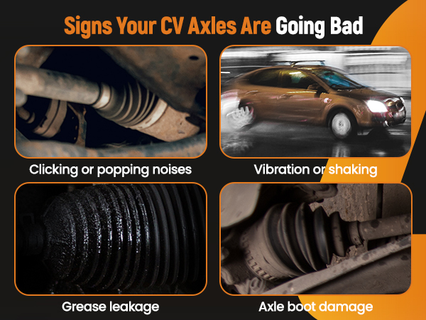 Front Right Side CV Axle Shaft compatible for Ford Flex Taurus X compatible for Lincoln MKS compatible for Mercury Sable