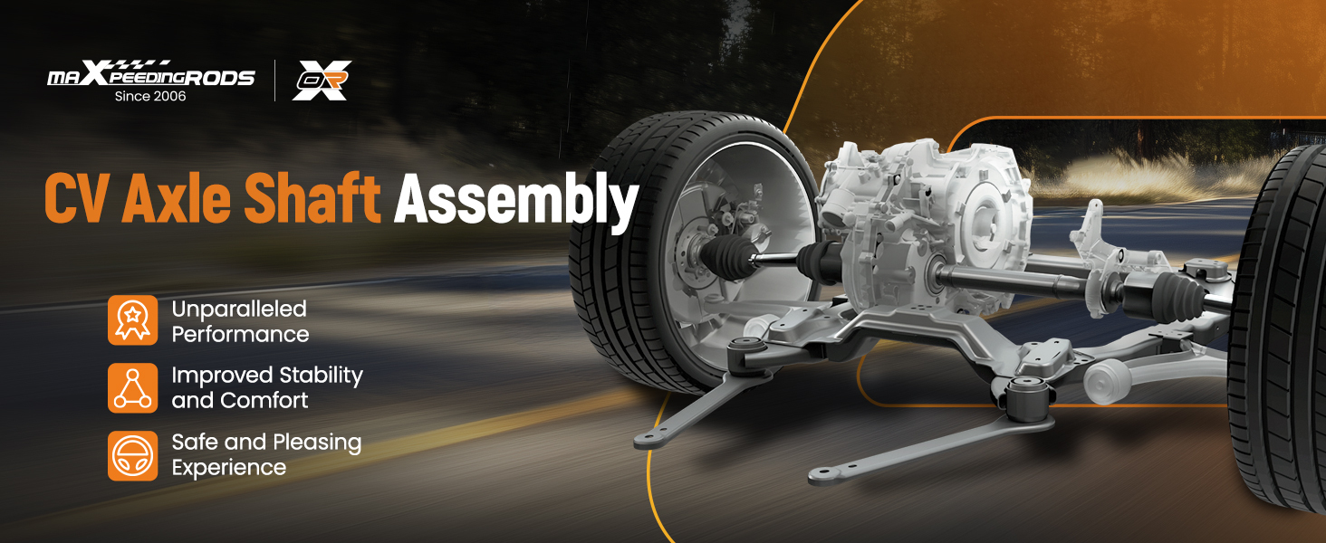 Front Right Side CV Axle Shaft compatible for Ford Flex Taurus X compatible for Lincoln MKS compatible for Mercury Sable