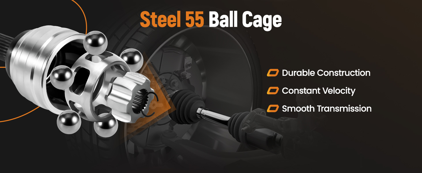 Front Right Side CV Axle Shaft compatible for Ford Flex Taurus X compatible for Lincoln MKS compatible for Mercury Sable