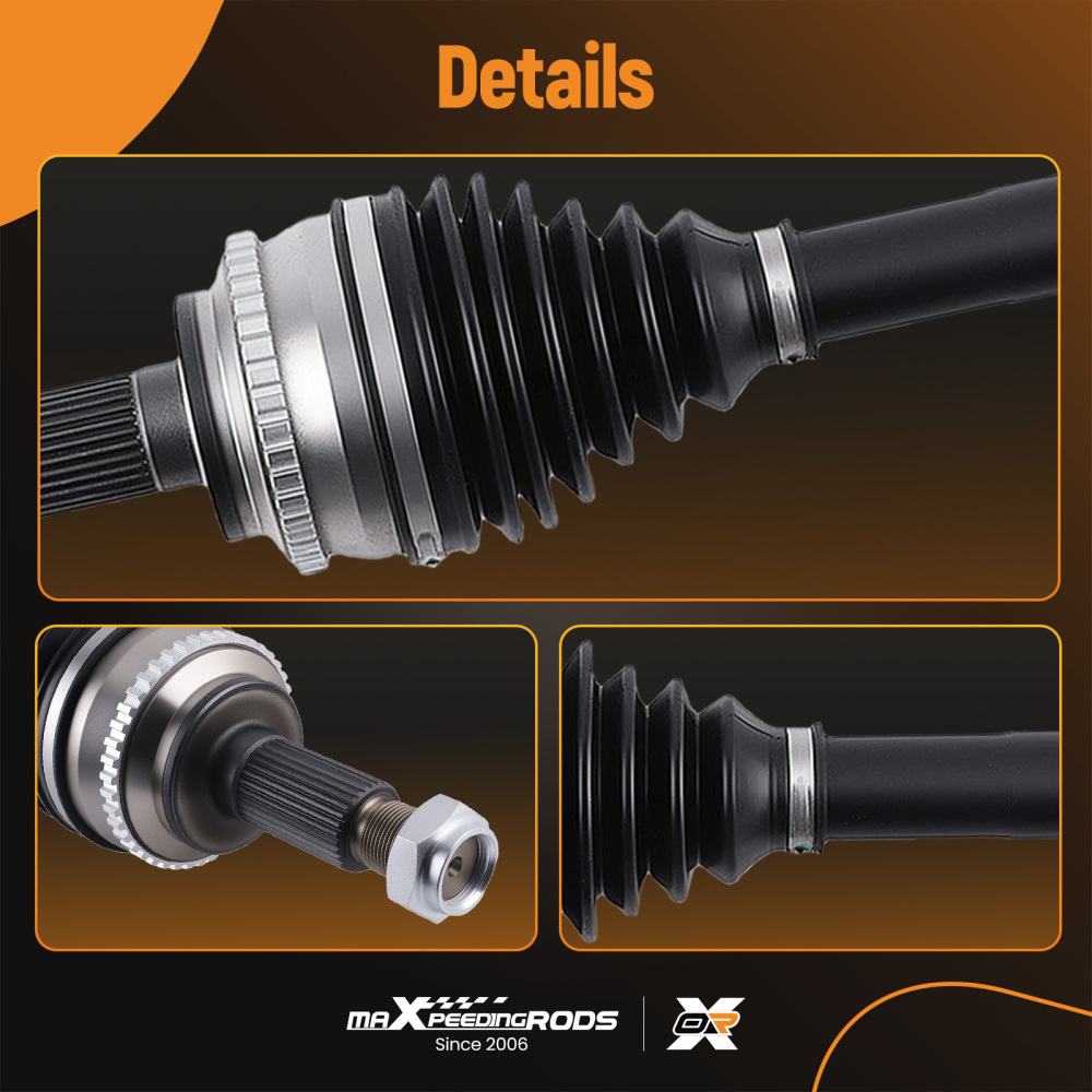 Front Passenger Right CV Axle Assembly compatible for Ford Edge compatible for Lincoln MKX 2007-2015 compatible for FWD