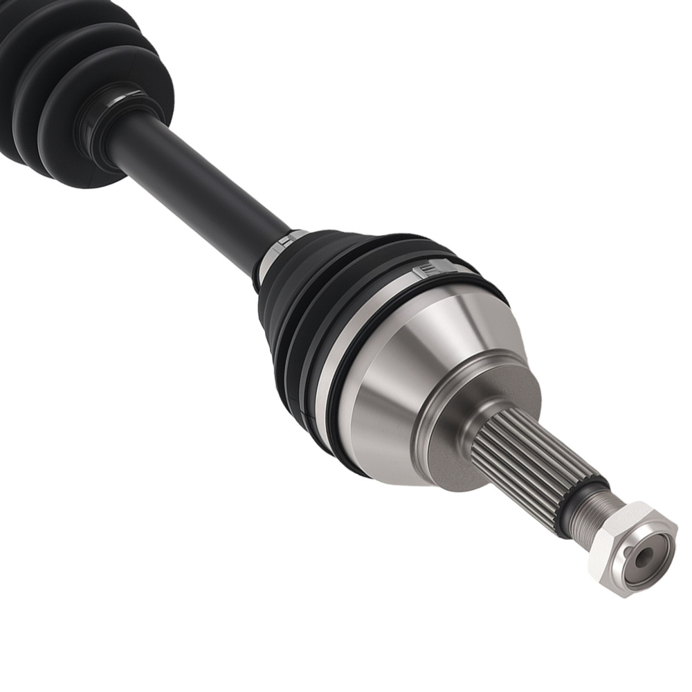 2x Front CV Axles compatible for Ford Fiesta L4 1.6L Autom Dual Clutch Trans 2011-2015