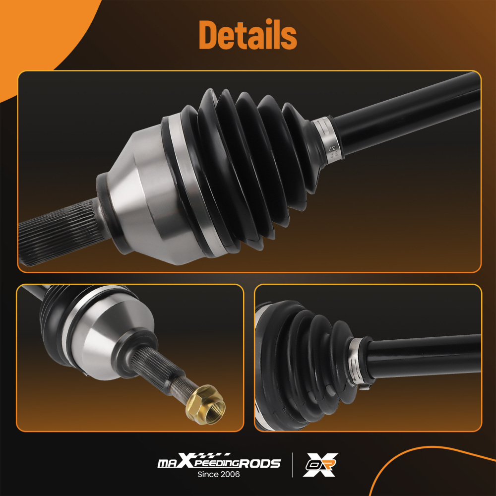 Front Right Compatible For Ford Taurus Flex MKS Sable 3.5L FWD 2008-2014 CV Axle Shaft