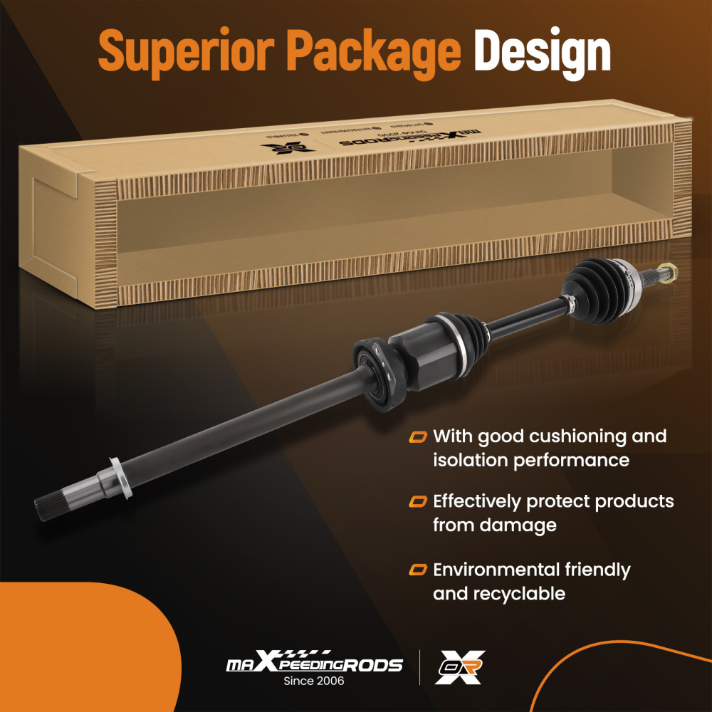 Front Right Compatible For Ford Taurus Flex MKS Sable 3.5L FWD 2008-2014 CV Axle Shaft