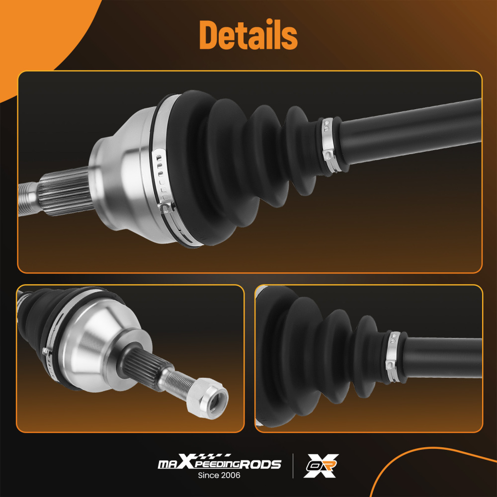 CV Axle Front Passenger Side compatible for Ford Escape 1.5 or 2.0L Engines compatible for FWD 2013-2019