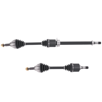 New Front CV Axle Shaft Assembly LH RH Side Set compatible for Ford Explorer 2014-2017 compatible for FWD