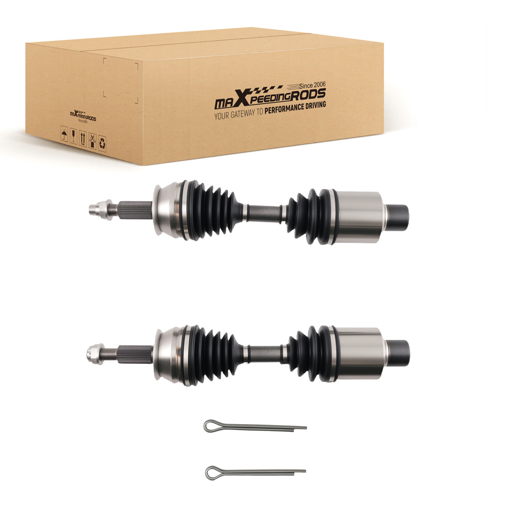 2x Front Left Right CV Axle Shaft compatible for Dodge Dakota Durango 4WD 2001 2002 2003