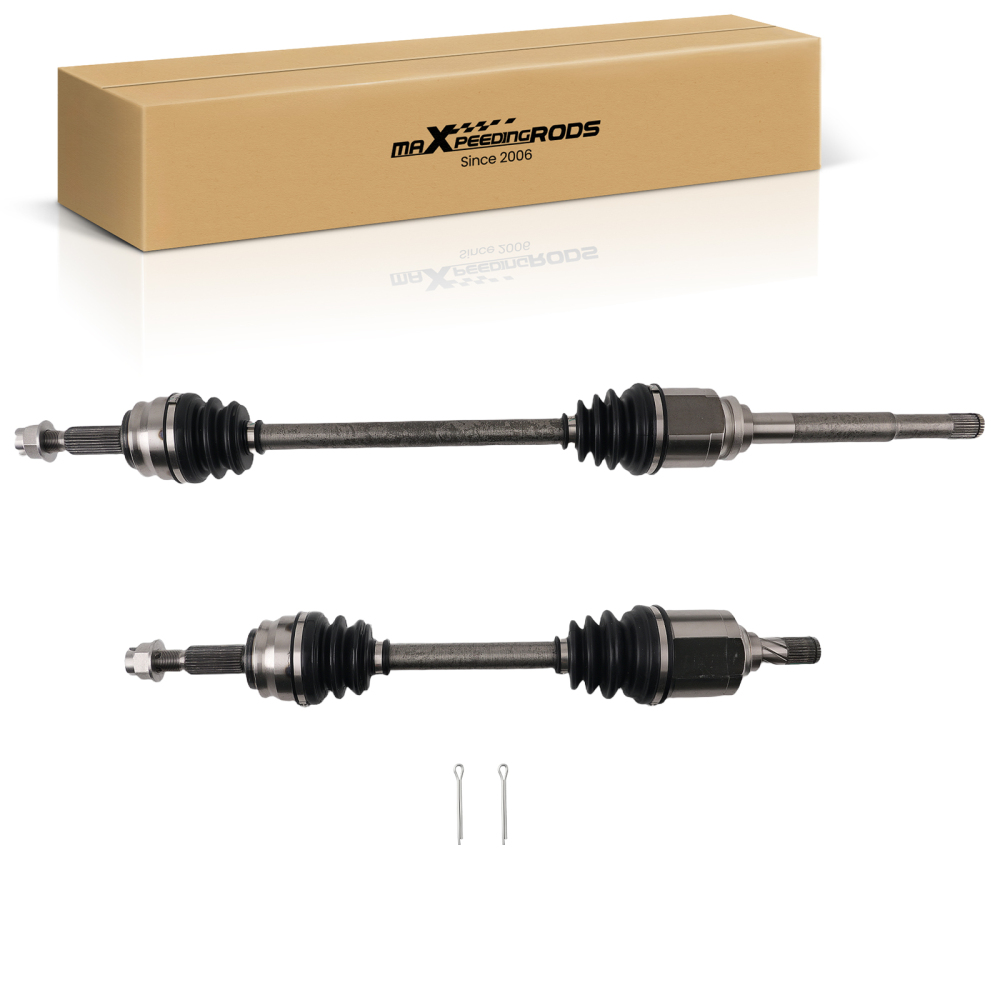 2PCS Front CV Axles compatible for Jeep Patriot 2014-2015 compatible for Jeep Compass 07-17 4WD Automatic