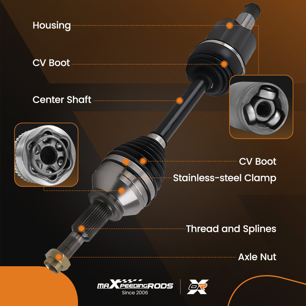 CV Axle Shaft Assembly compatible for Chrysler 200 compatible for Dodge Journey Front Left Driver Side