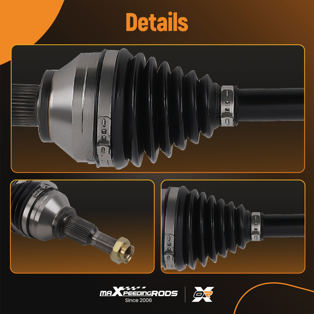 Front Right CV Axle Shaft compatible for Dodge Journey AWD, compatible for FWD 2009-2019