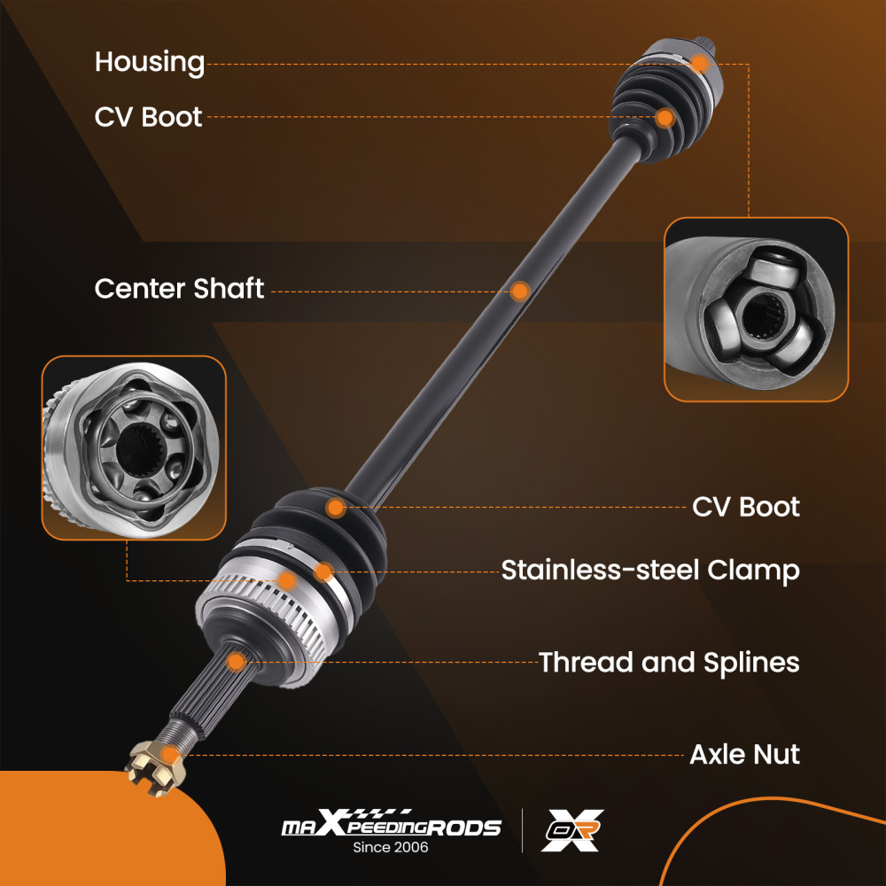 Front Left+Right CV Axle Shaft compatible for Hyundai Sonata 2.4L GAS 2011 2012 2013 2014