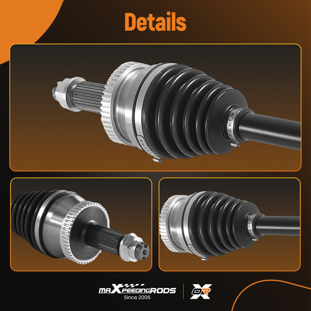 Front CV Axle Shaft Assembly Driver compatible for Kia Optima 2015-2019 compatible for Hyundai Sonata 2.4L