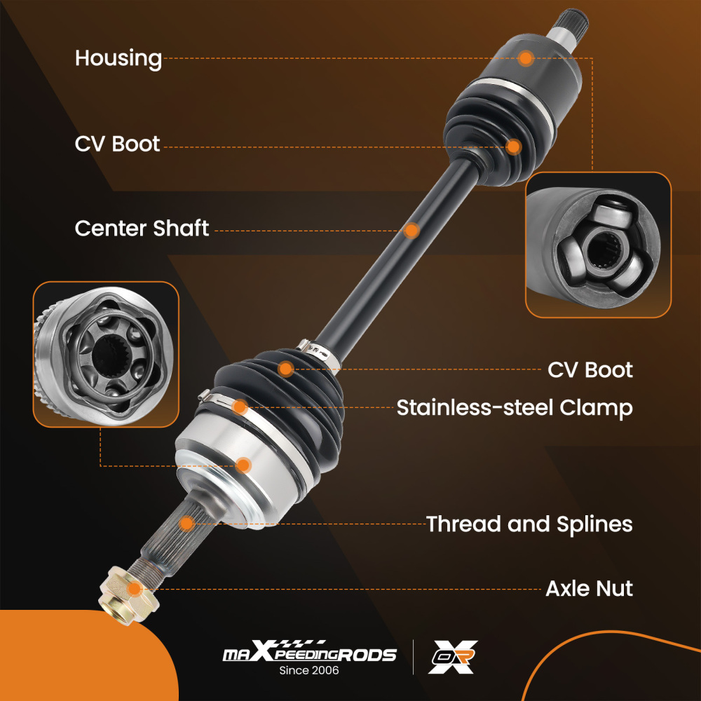CV Axles Shaft compatible for Honda CR-V LX EX Base20 02-06 Front Left Right