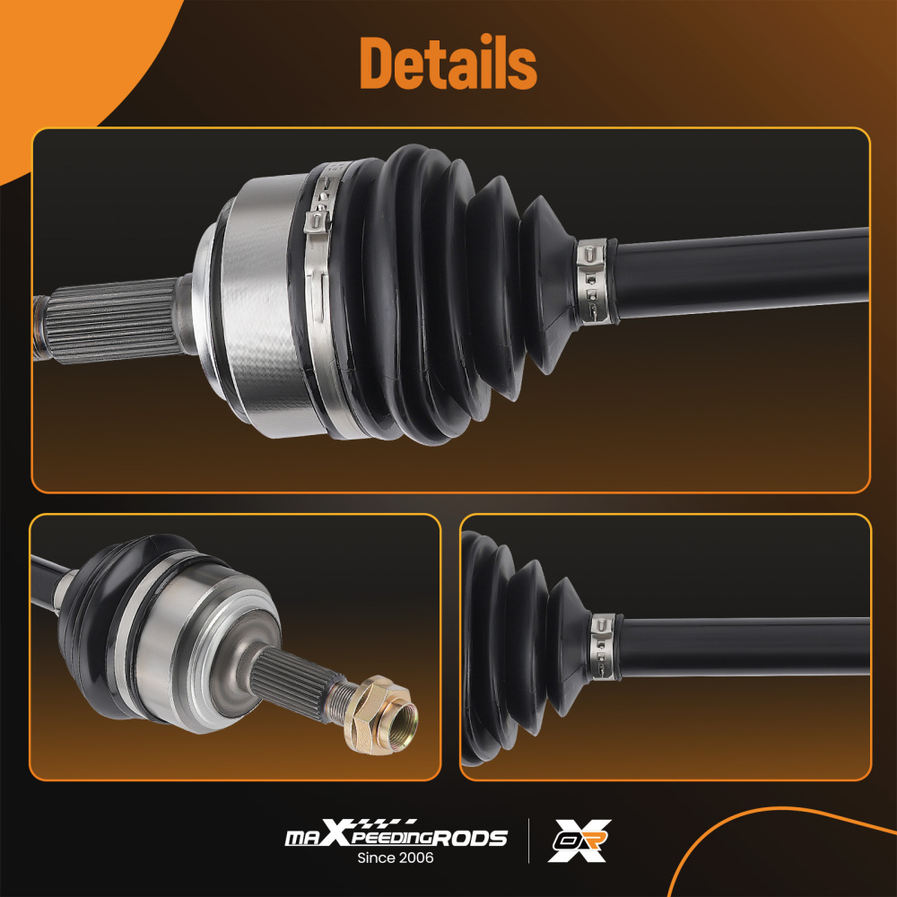 CV Axles Shaft compatible for Honda CR-V LX EX Base20 02-06 Front Left Right