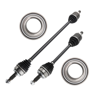 Front CV Axle Shaft Joint+Bearings For Accord LX EX 2.4L 2003-2007